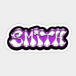 Smith - Streetwear Chrome logo Sticker